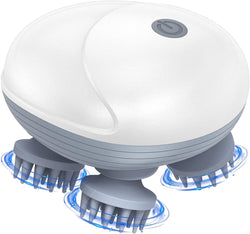 Electric Scalp Massager, Portable Rechargeable Head Scratcher